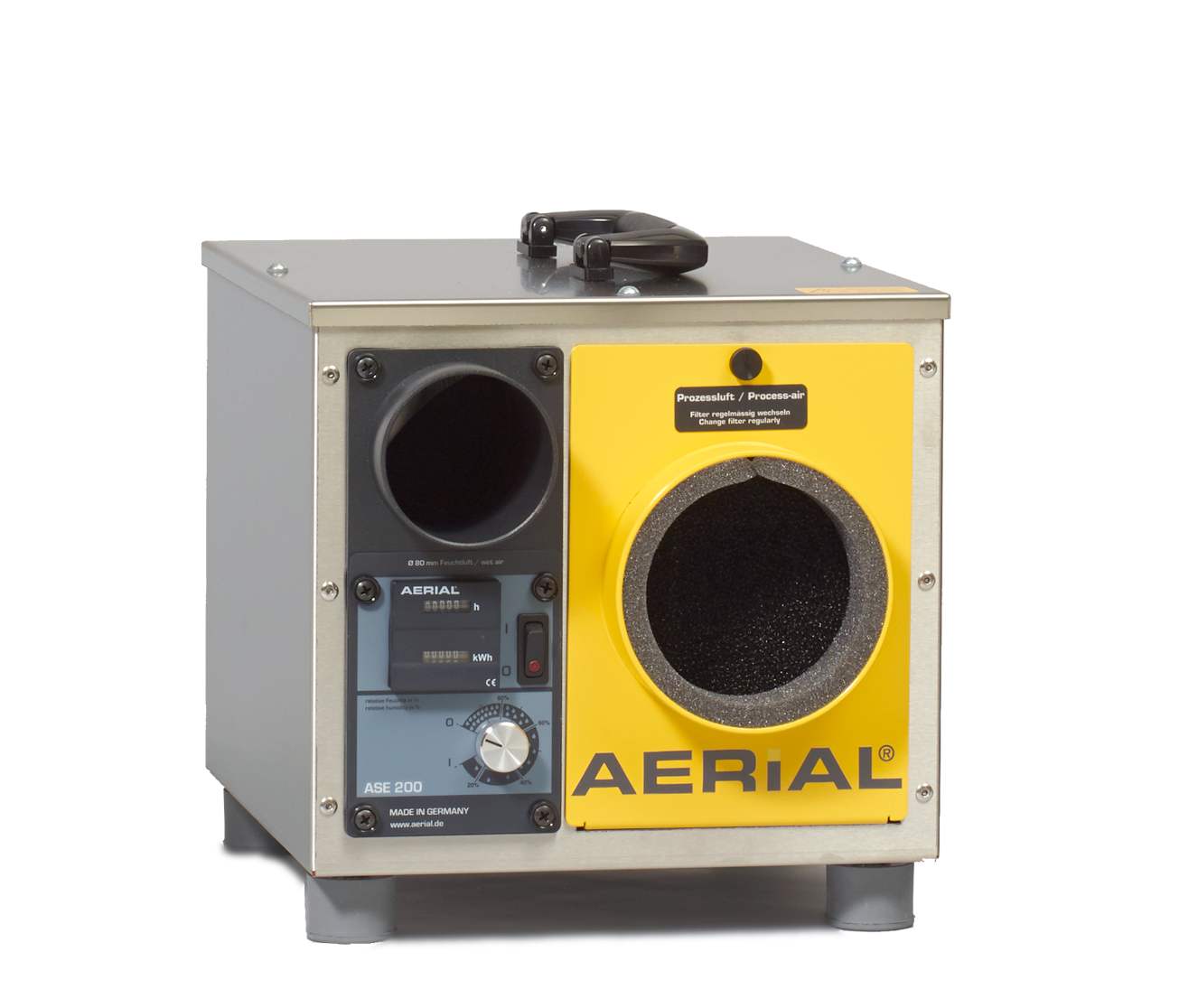 קולט לחות תעשייתי דסיקנטי Aerial ASE 200