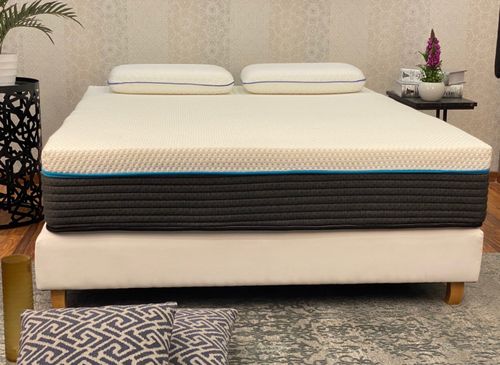 מזרון קפיצים מבודדים עם ויסקו דגם בלו ברוחב וחצי