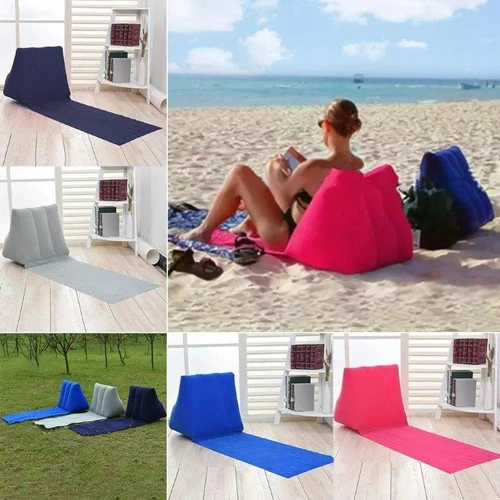 מזרן עם משענת מתנפחת לחוף הים Beach Mat