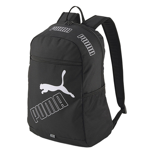 תיק גב PUMA שחור לוגו לבן (077295-01)