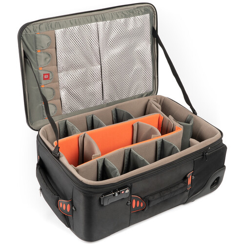תיק טרולי מקצועי לציוד צילום E-Image Transformer M20