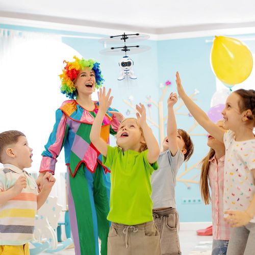 רחפן רובוט נטען עם חיישן קרבה ושלט כיבוי