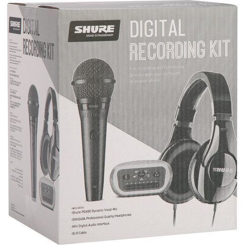 קיט הקלטת סאונד Shure