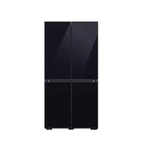  מקרר מקפיא תחתון 4 דלתות סמסונג RF71A9132BK זכוכית שחורה Samsung 