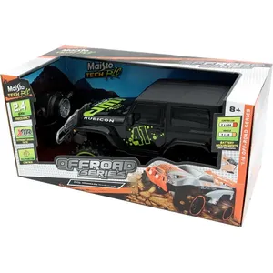 גיפ שלט רוביקון רנגלר - Maisto Robicon Wrangler RC 1:16