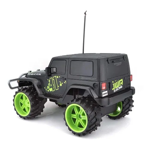 גיפ שלט רוביקון רנגלר - Maisto Robicon Wrangler RC 1:16