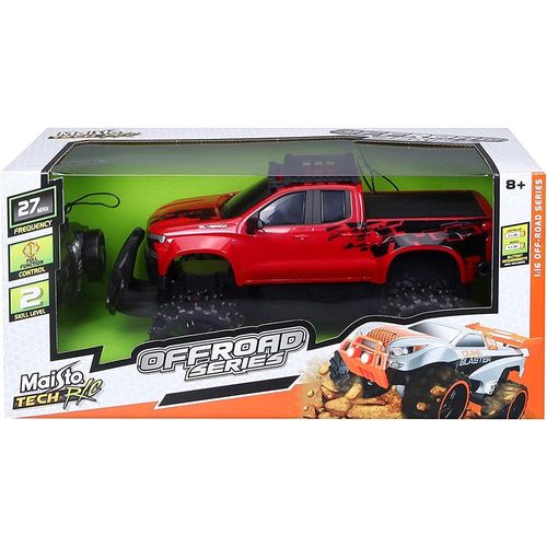 מאיסטו - גיפ שברולט סילברדו על שלט - MAISTO Chevrolet Silverado 1:16