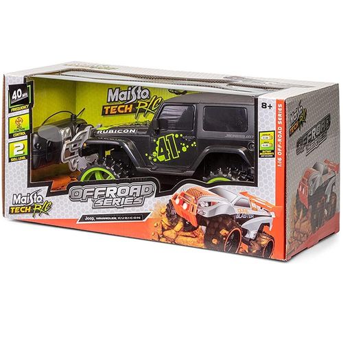 מאיסטו - ג'יפ רוביקון רנגלר - MAISTO JEEP RUBICON WRANGLER 1:16