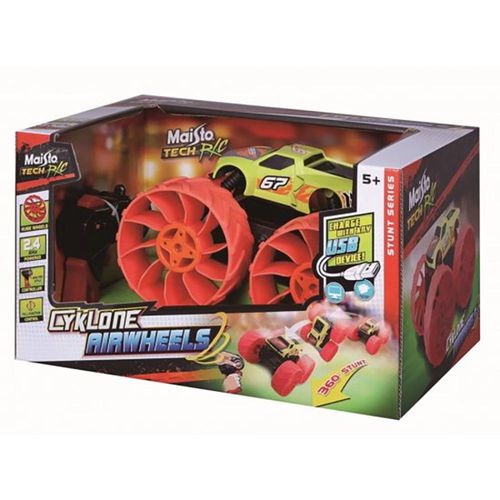מכונית על שלט סייקלון - Maisto Cyklone Airwheels