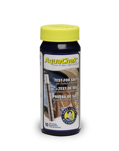 ערכת בדיקה AQUA CHEK למלח (10 יח') אקווה צק