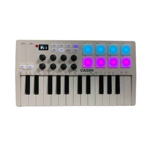 מקלדת שליטה קומפקטית Cason 25 Keys Wireless MIDI