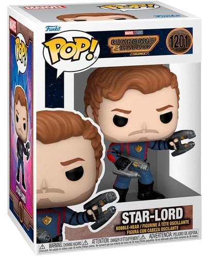 בובת פאנקו פופ מארוול: Marvel: Guardians Of The Galaxy Vol 3 – Star-Lord - שומרי הגלקסיה סטאר לורד
