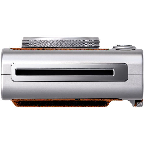מצלמת פיתוח מיידי FUJIFILM INSTAX MINI EVO Hybrid Instant Camera (Brown)