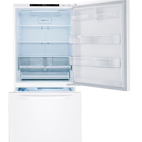 מקרר מקפיא תחתון LG דגם GM859RWCE