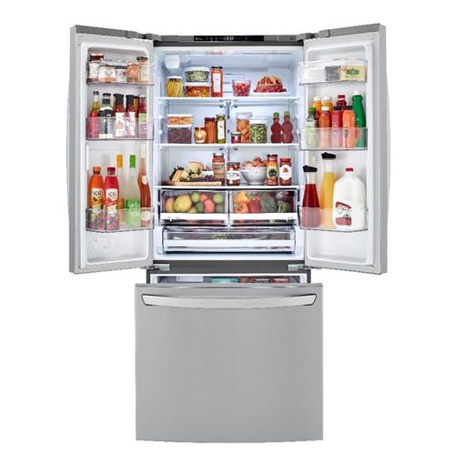 מקרר 3 דלתות LG דגם GRB265MM