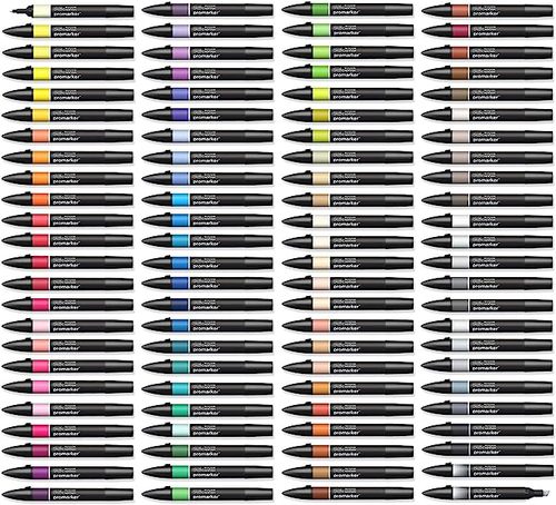 סט של 96 טושי פרומרקר/פנטון בקופסת קרטון PROMARKER