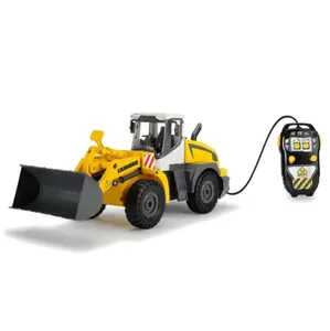 טרקטור שופל 53 ס"מ עם שלט חוטי - DICKIE TOYS Liebherr Loader