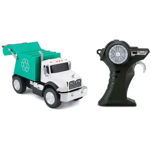 משאית מיחזור מאק על שלט - MAISTO GRANITE REFUSE TRUCK
