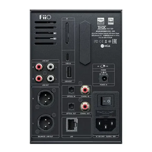 סטרימר נגן ומגבר אוזניות שולחני HI-RES דגם FIIO R7
