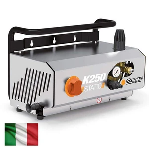 גרניק חשמלי 5000W מקצועית לחץ עבודה 170 בר דגם K 250 Static 15/170 T יצרן COMET 