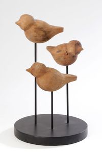 מעמד + שלשה ציפורים עץ מנגו