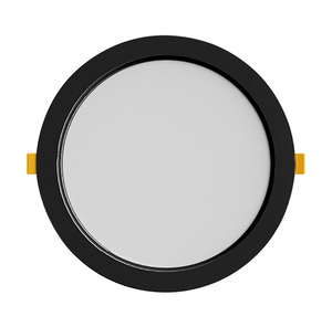 שקוע ספיר שחור 24W CCT עגול BACKLIGHT אלפאטק