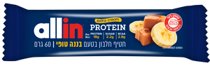 חטיף חלבון בננה טופי ALLIN