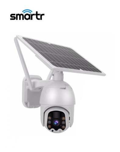 מצלמת אבטחה WIFI סולארית 1080P/HD IP65 PTZ Smartr