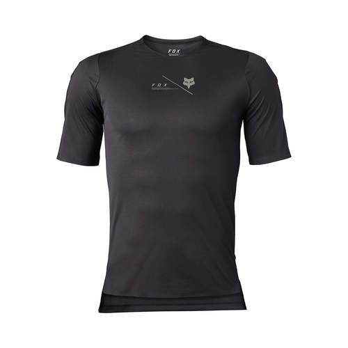 חולצת רכיבה קצרה פוקס שחור - FOX RACING FLEXAIR PRO SHORT SLEEVE JERSEY V23