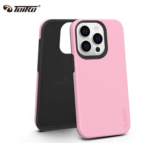 כיסוי apple iphone 14/13 6.1 מגן ורוד Toiko CaZa