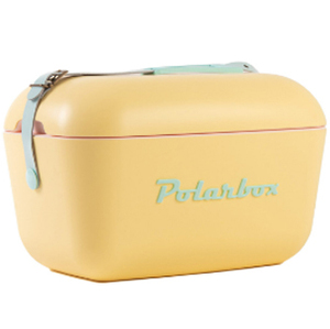 צידנית רטרו 12 ליטר Polarbox - צהוב