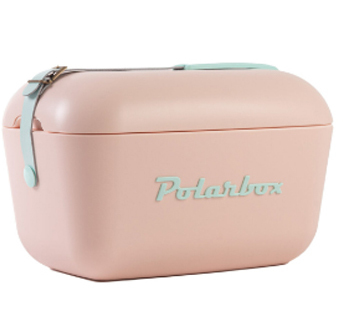 צידנית רטרו 12 ליטר Polarbox - ורוד