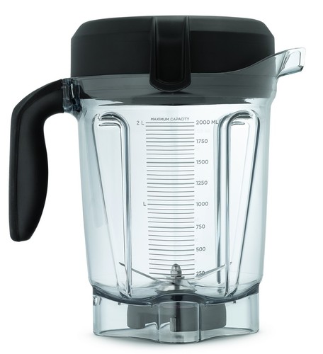 קנקן נמוך לבלנדר ויטמיקס 2 ליטר עבור דגמי Vitamix Pro