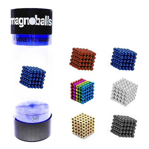 125 כדורים מגנטים צבעוני - Magnoballs