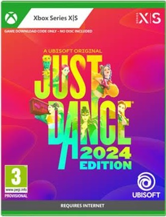 XBOX SERIES X JUST DANCE 2024 CODE IN A BOX