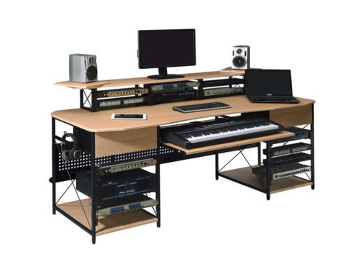 שולחן לאולפן הקלטות Musiea EX200 בצבע עץ אלון