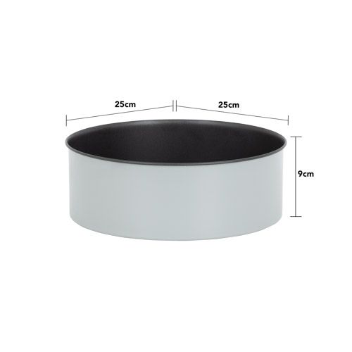 תבנית עגולה קוטר 25 ס״מ מסדרת  Push Pan Whitford 