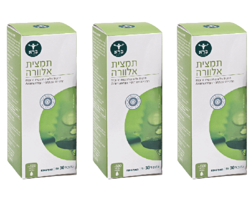 3 יח' תמצית אלוורה 500 מ