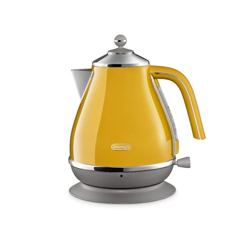 קומקום חשמלי נשלף צהוב דלונגי DeLonghi דגם KBOC2001.Y