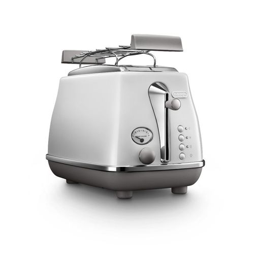 מצנם 2 פרוסות לבן דלונגי DeLonghi דגם CTOC2103.W
