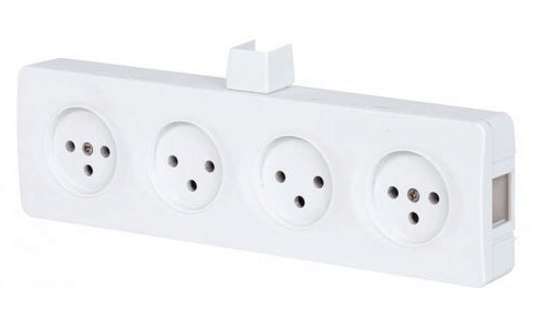 שקע IP20 ON רבעייה ON-IP20-SOCKET-4