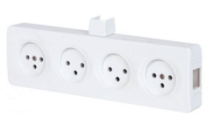 שקע IP20 ON רבעייה ON-IP20-SOCKET-4 