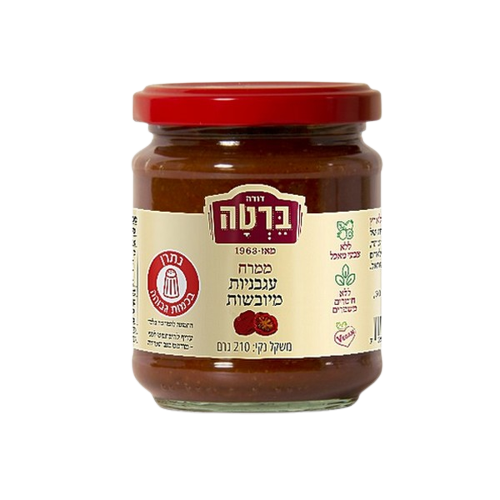 ממרח עגבניות מיובשות 210 גרם ברטה 