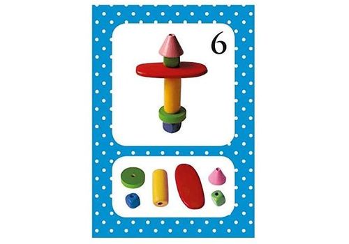 כרטיסיית דגם רמה 6 מתוך משחק זריזות ומוטוריקה - צ'ופסטיק טוטם - Djeco