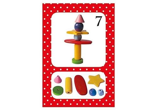 כרטיסיית דגם רמה 7 מתוך משחק זריזות ומוטוריקה - צ'ופסטיק טוטם - Djeco