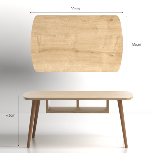 שולחן סלון דגם תום