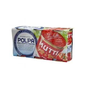עגבניות חתוכות דק 3 יחידות (400 גרם כ"א) -MUTTI