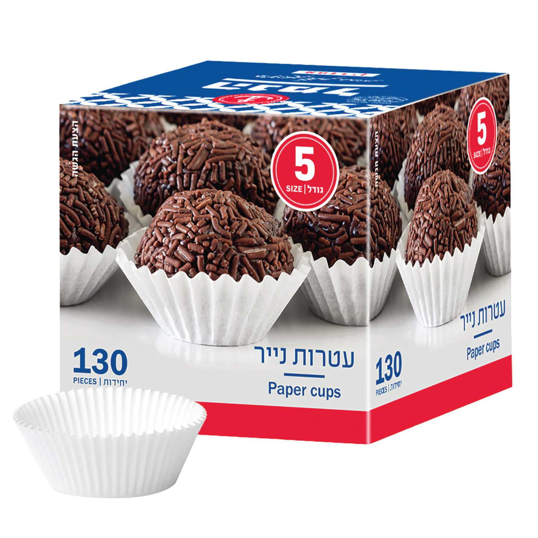 עטרות נייר 130 יח’ גודל 5 