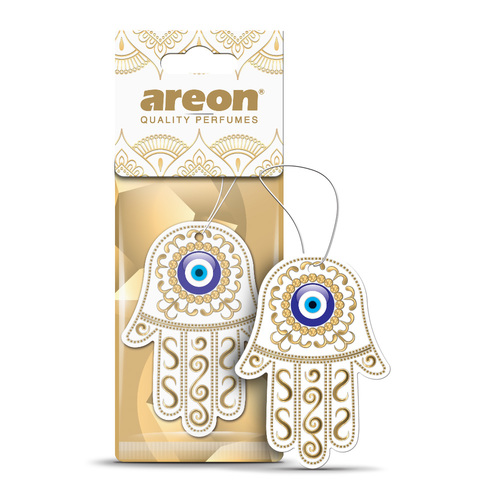  עץ ריח חמסה לבן AREON HAMSA    