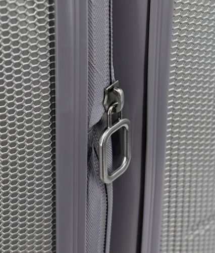 מזוודה קשיחה HIVE בצבע כסף גודל 29-  FERRINI SILVER F1